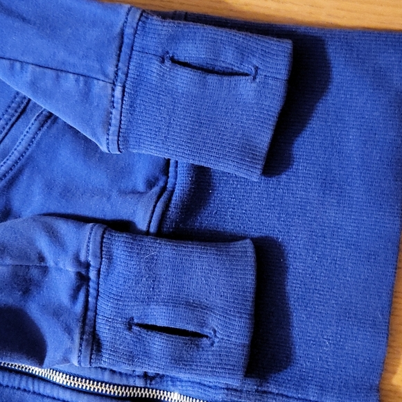 Lululemon Hooded Jacket Size 4 Dark Blue - Picture 6 of 8